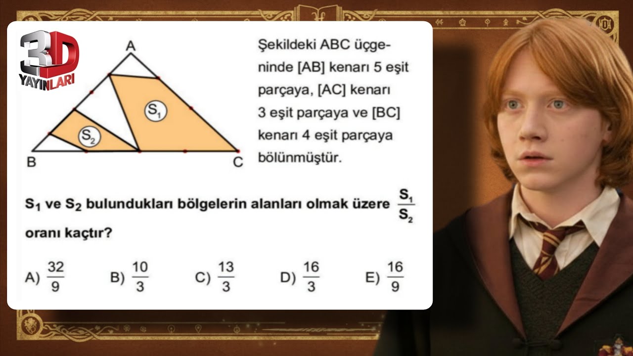 2026 TYT Matematik'de Çıkabilecek Üçgende Alan Sorusu