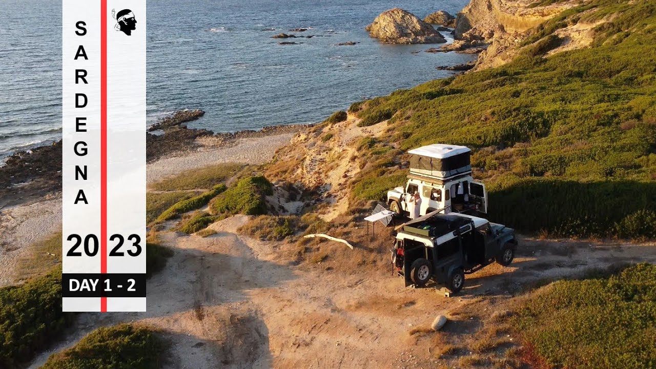 Viaggio in Sardegna day 1 - 2 Land Rover Defender Td4 e Td5 -Capo dell’Argentiera
