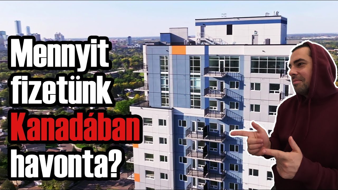 Így néz ki a kanadai lakásunk és ennyit fizetünk érte havonta.