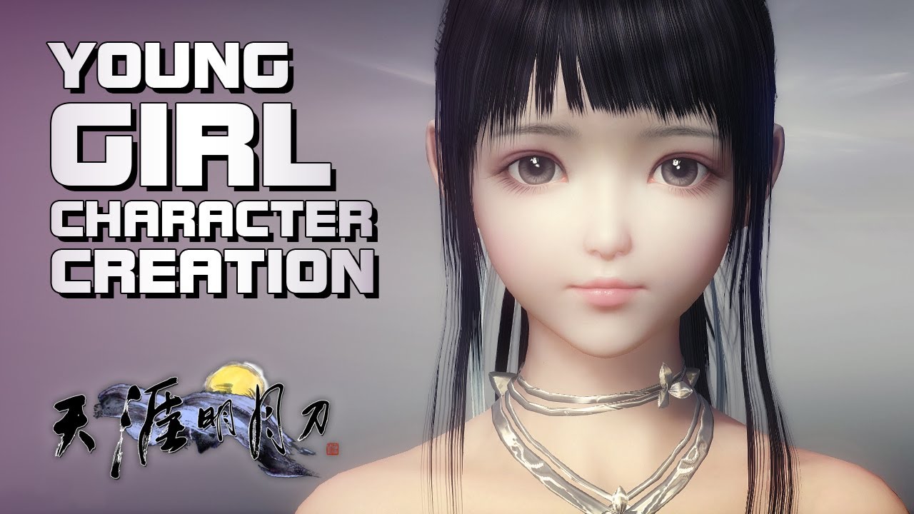 Moonlight Blade - Young Girl Character Creation - Test Server - F2P - CN