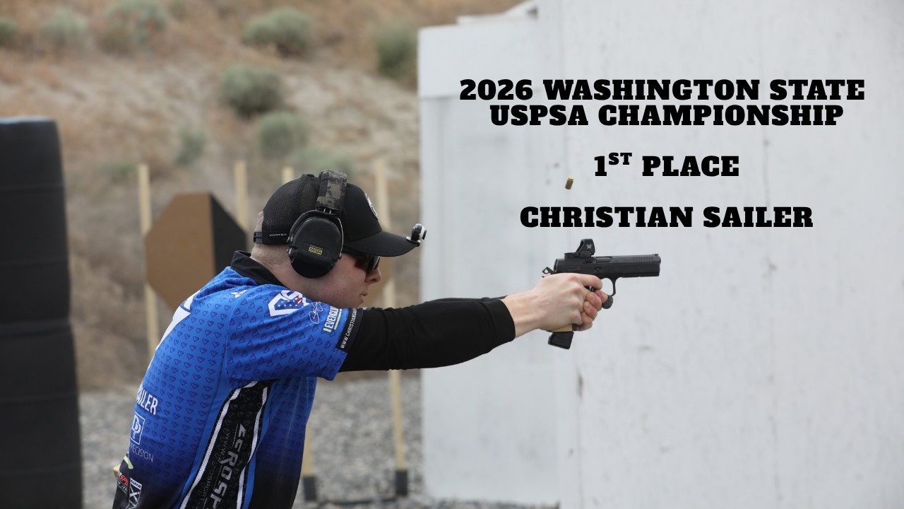 2026 Washington State USPSA Championship - 1st Place