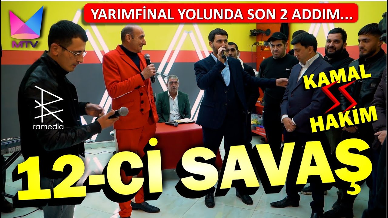 Çox dahi söz ustadı gəlib meydana getdi / 12-ci SAVAŞ - KAMAL ASLAN ss HAKİM İSMAYILLI / era tv 2024