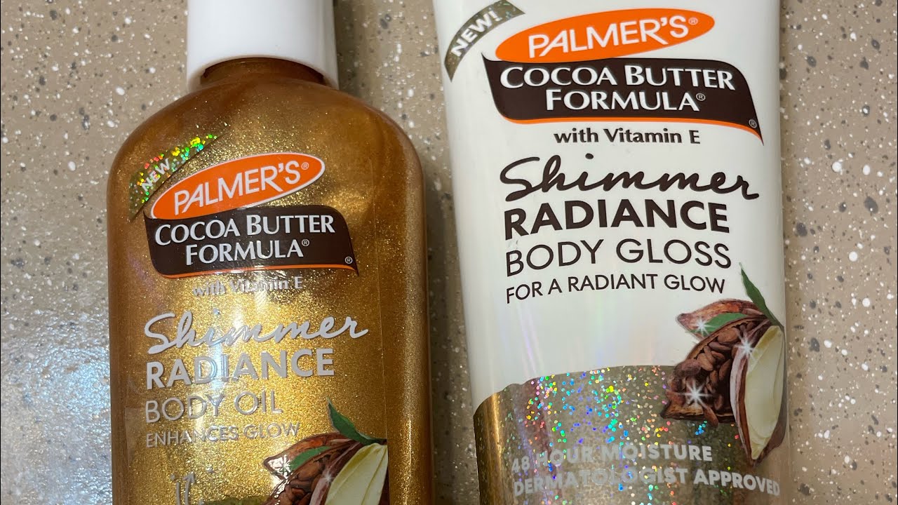 Testing Palmer’s New Shimmer Gloss & Oil -My   Fav…