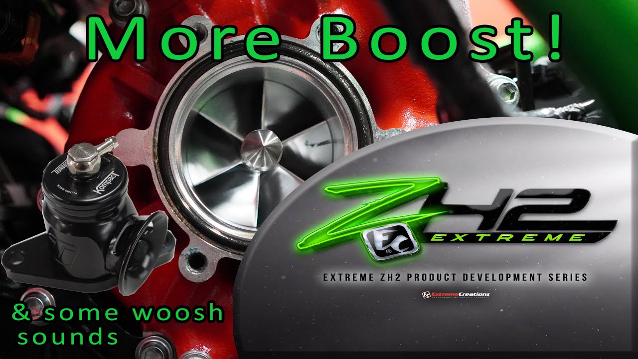 Stage 3 Supercharger gears on Kawsasaki ZH2 Extreme EP2