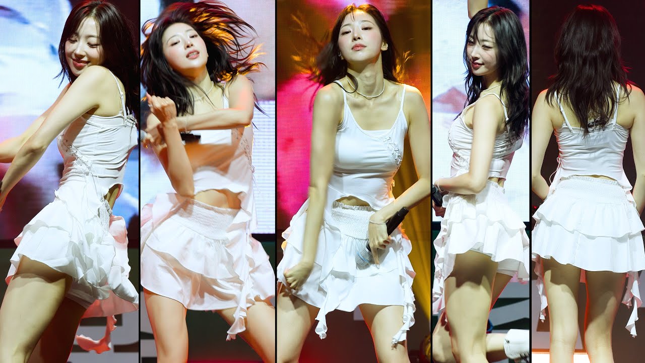 250529 하이키 H1-KEY - 뜨거워지자 Let It Burn | 리이나 RIINA 세로 직캠 | 경일대학교 봄축제 청온 [KPOP FanCam 4K]