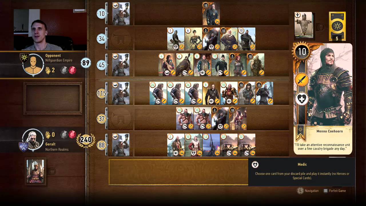 Witcher 3- Gwent Rage 2