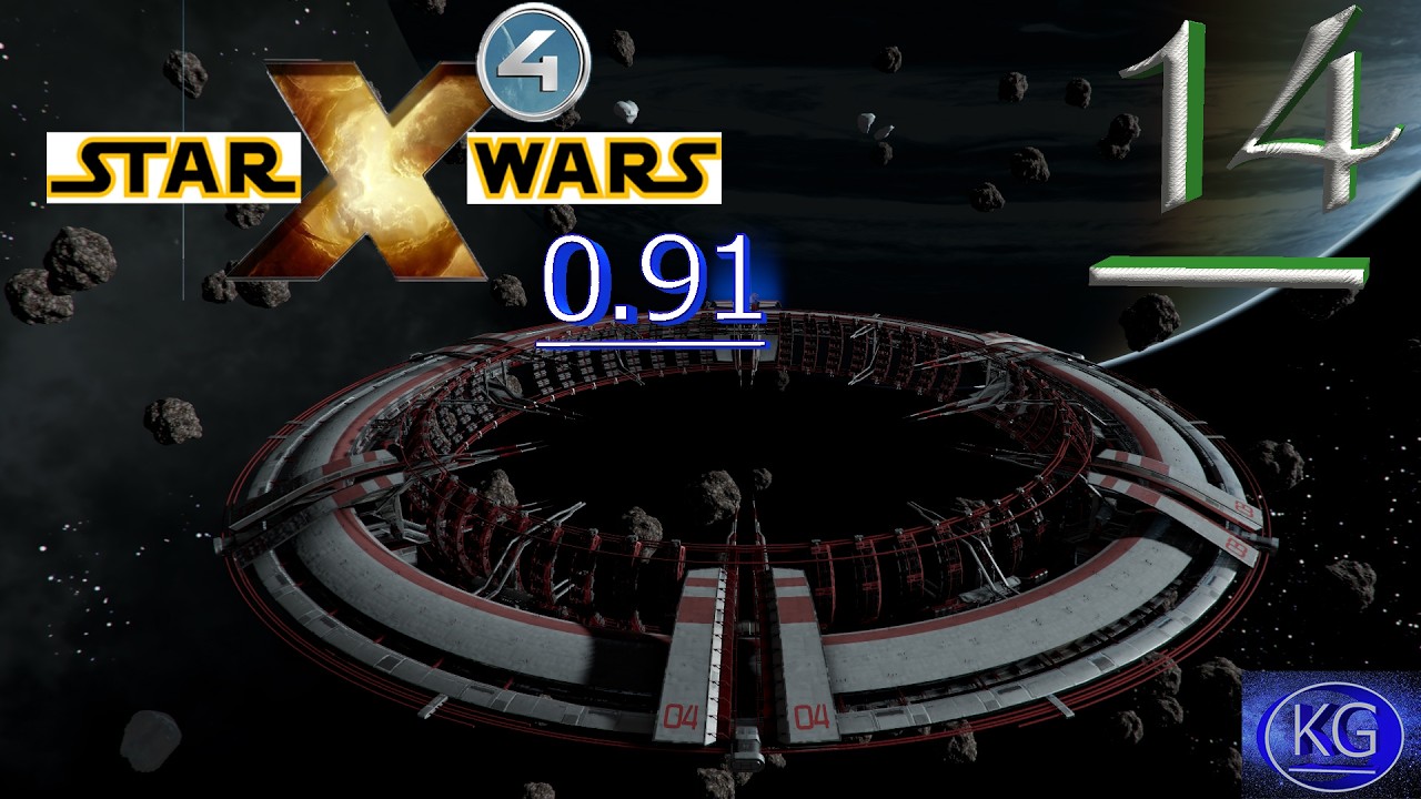 #14 Can We Finally Liberate Player Station?! - X4:Star Wars Interworlds! v.0.91.