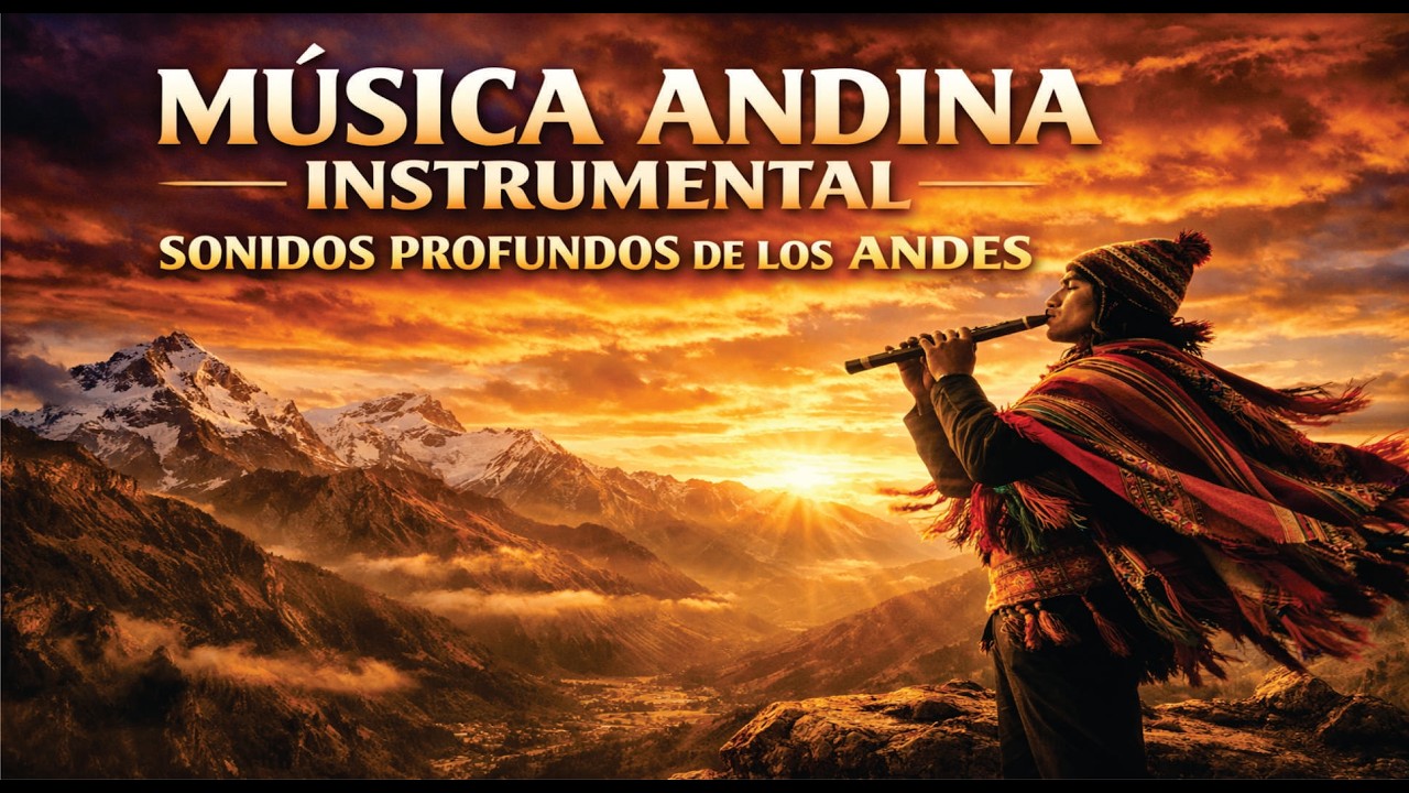 Déjate Envolver por la Música Andina Instrumental 🌄 Esencia de los Andes