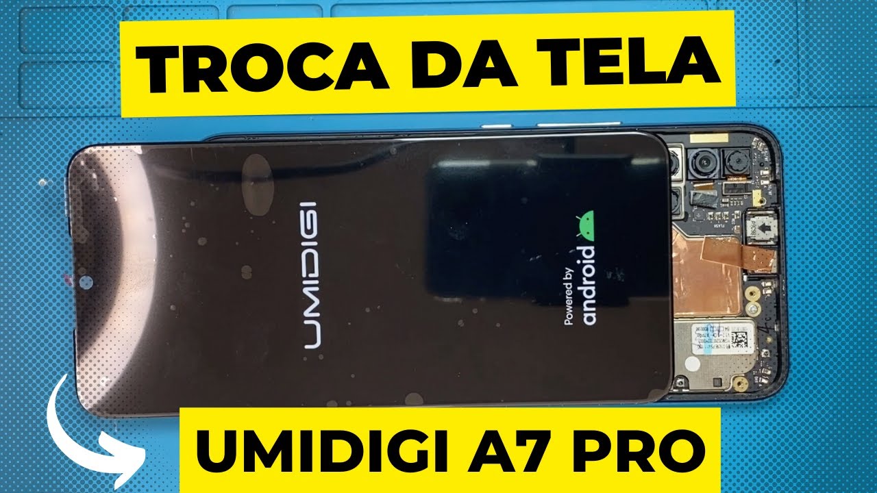COMO TROCAR A TELA DO UMIDIGI A7 PRO PASSO A PASSO