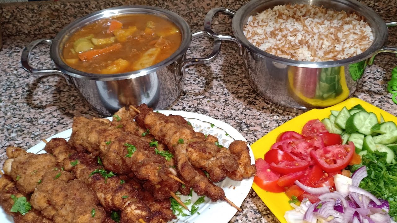 ف 30دقيقه  حضرى منيو غدا كامل بتكات جديده و لذيذه