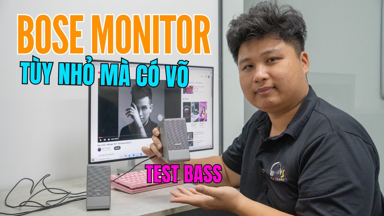 Loa Vi Tính Bose Computer Music Monitor  -Nhỏ mà có Võ