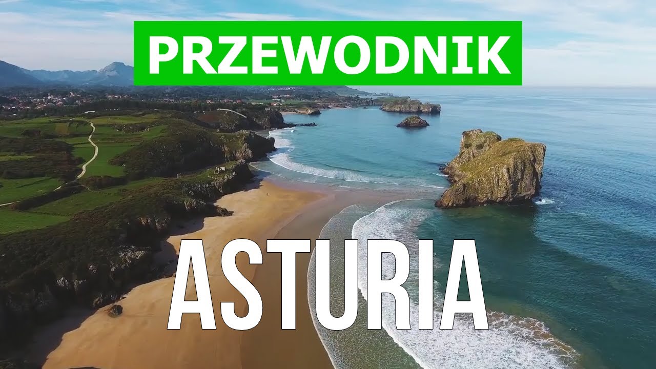 Asturia, Hiszpania | Miasto Gijon, Oviedo, Ribadesella | Dron wideo 4k | Asturia co zobaczyć
