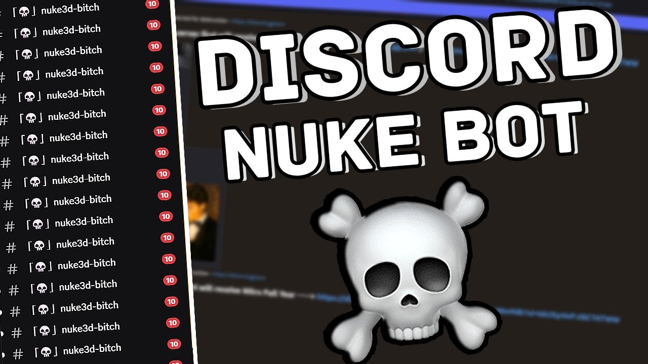The Best Discord Nuke Bot - Free & Fast ( WITHOUT ADMIN PERMS )