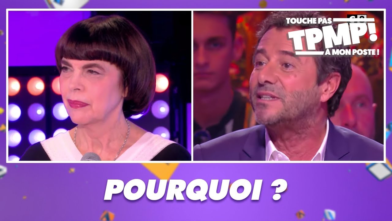 Pourquoi Mireille Mathieu est fachée avec Bernard Montiel ?