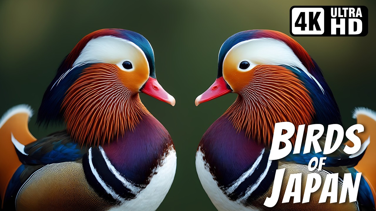 MOST BEAUTIFUL BIRDS OF JAPAN | SERENE SOUNDSCAPE FOR RELAXATION | BREATHTAKING NATURE - BIRD SOUNDS