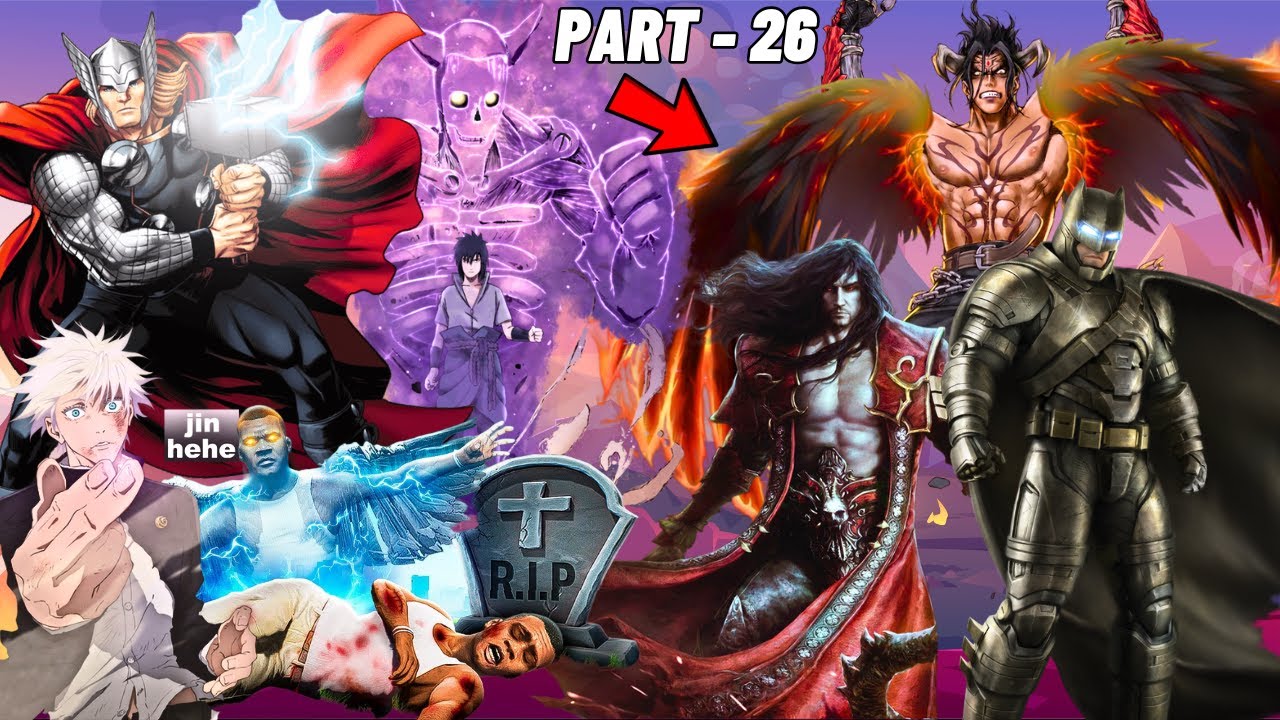 GOJO & SUSANOO Take REVENGE From DEVIL GOD & DRACULA With THOR & BATMAN In GTA 5 | Part 26.