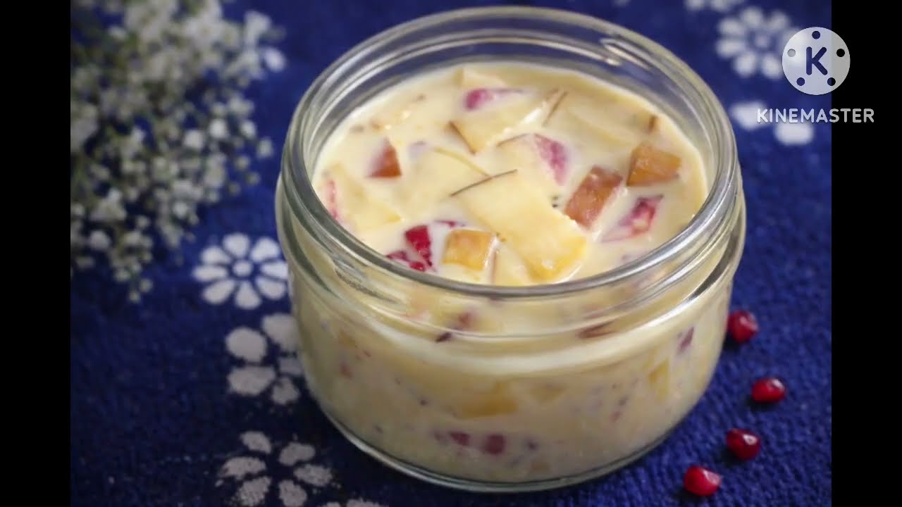 Creamy Fruit Custard Dessert | Simple & Tasty Recipe