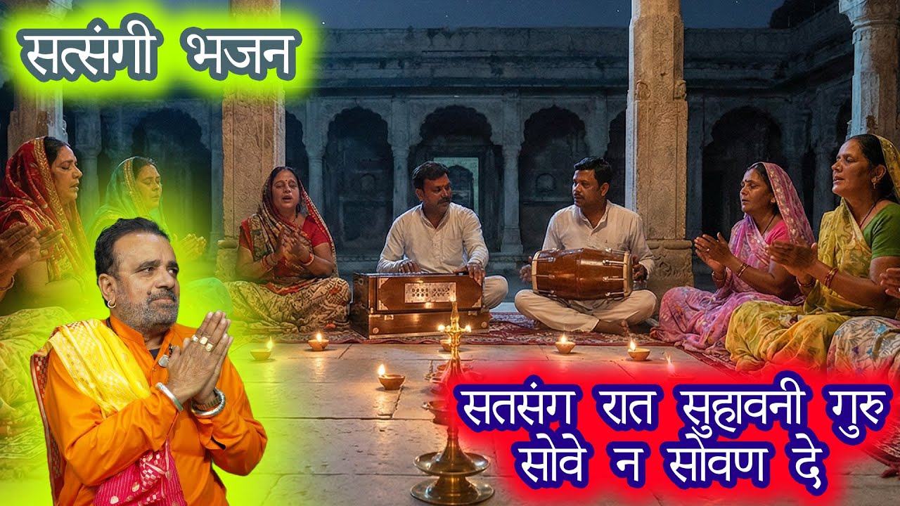 सतसंग की रात सुहागनी गुरु सोवे न सोवण दे || Baba Dhuni Nath || Sant Cassette ||