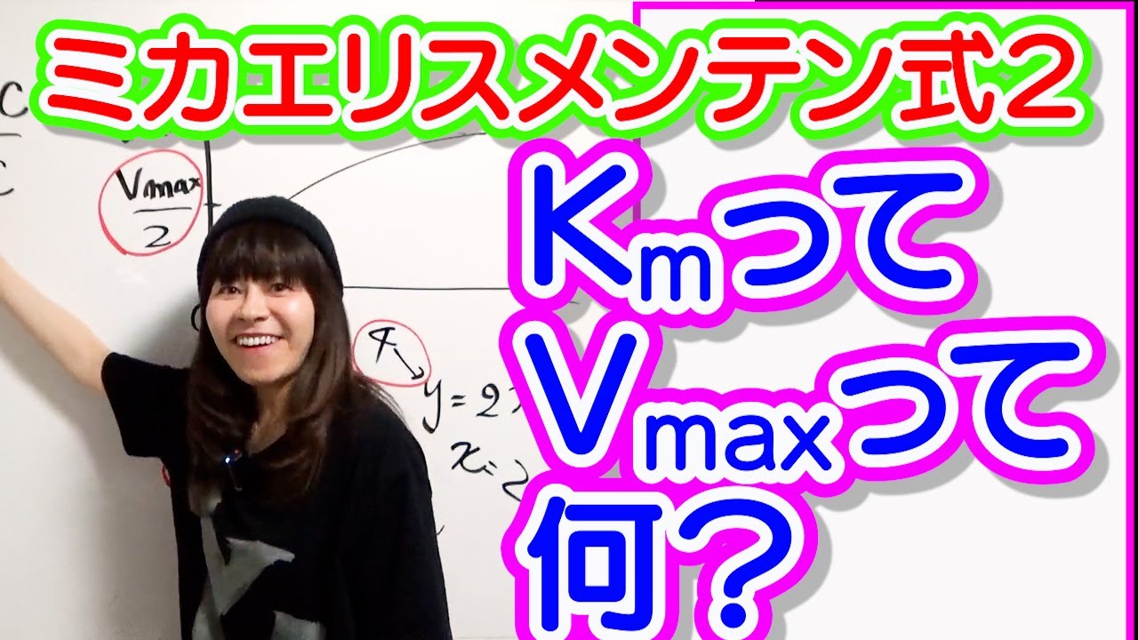 薬物動態学#40【ミカエリスメンテン式2】Kmって？Vmaxって何？