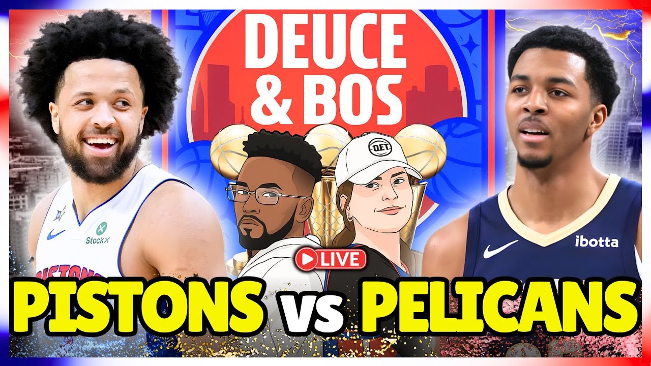 Can The Pistons Beat The Pelicans? | Live Reaction!