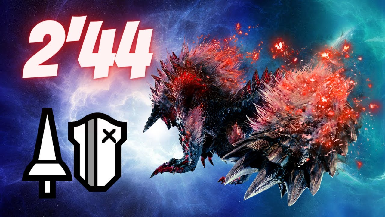 MHW Iceborne Stygian Zinogre 2'44 Lance WR