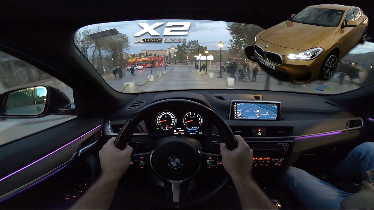 CONDUCIENDO EL BMW X2 EN PRIMERA PERSONA (POV) [4K] | &iexcl;SALIENDO DE TOLEDO EN UN BMW X2!