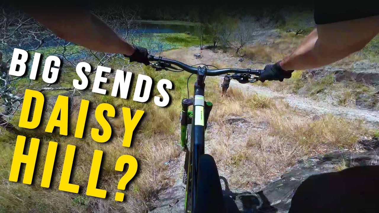 Mountain biking Daisy Hill | Big Drop and Jumps
