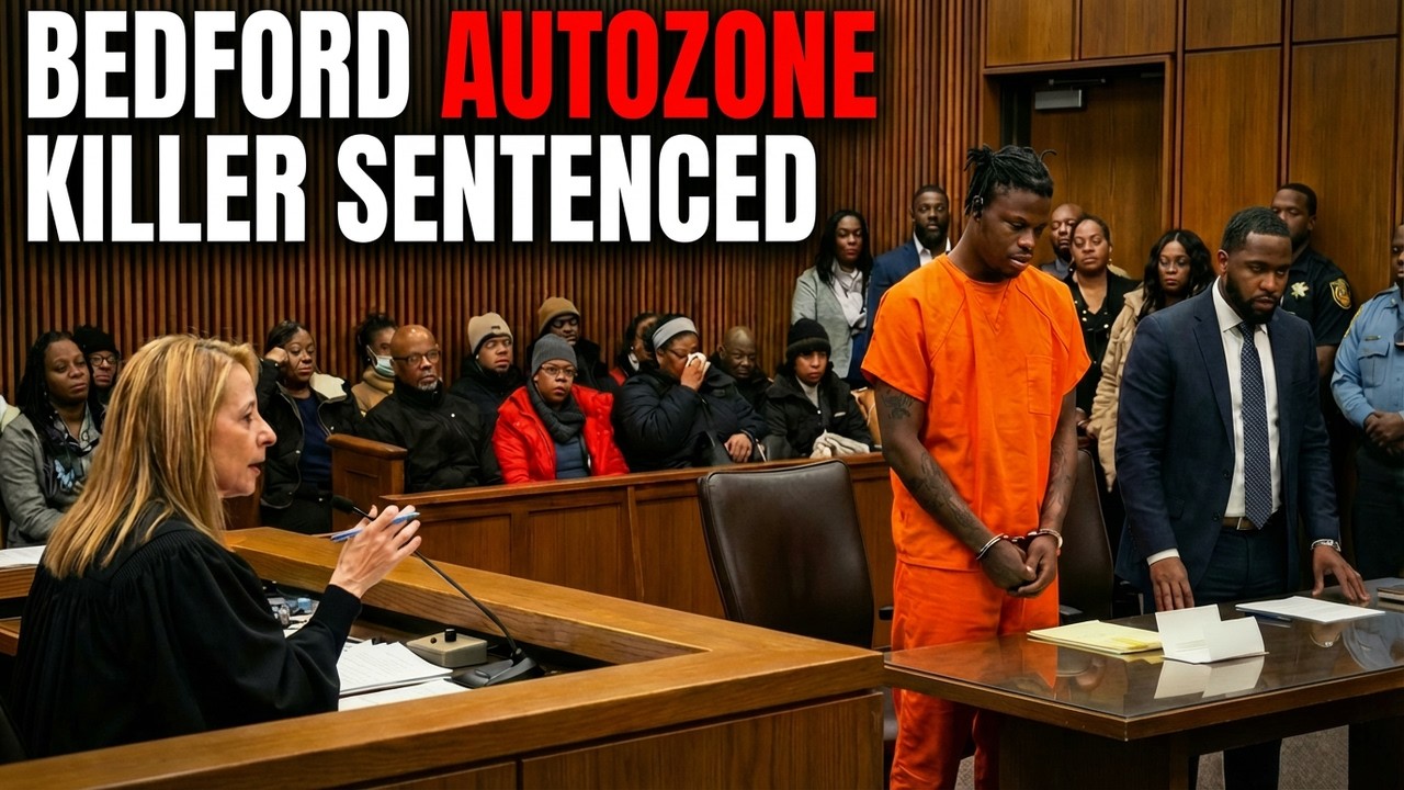 Darien Hobly Sentenced For Killing Girlfriend At Bedford Autozone #sentencing #truecrime