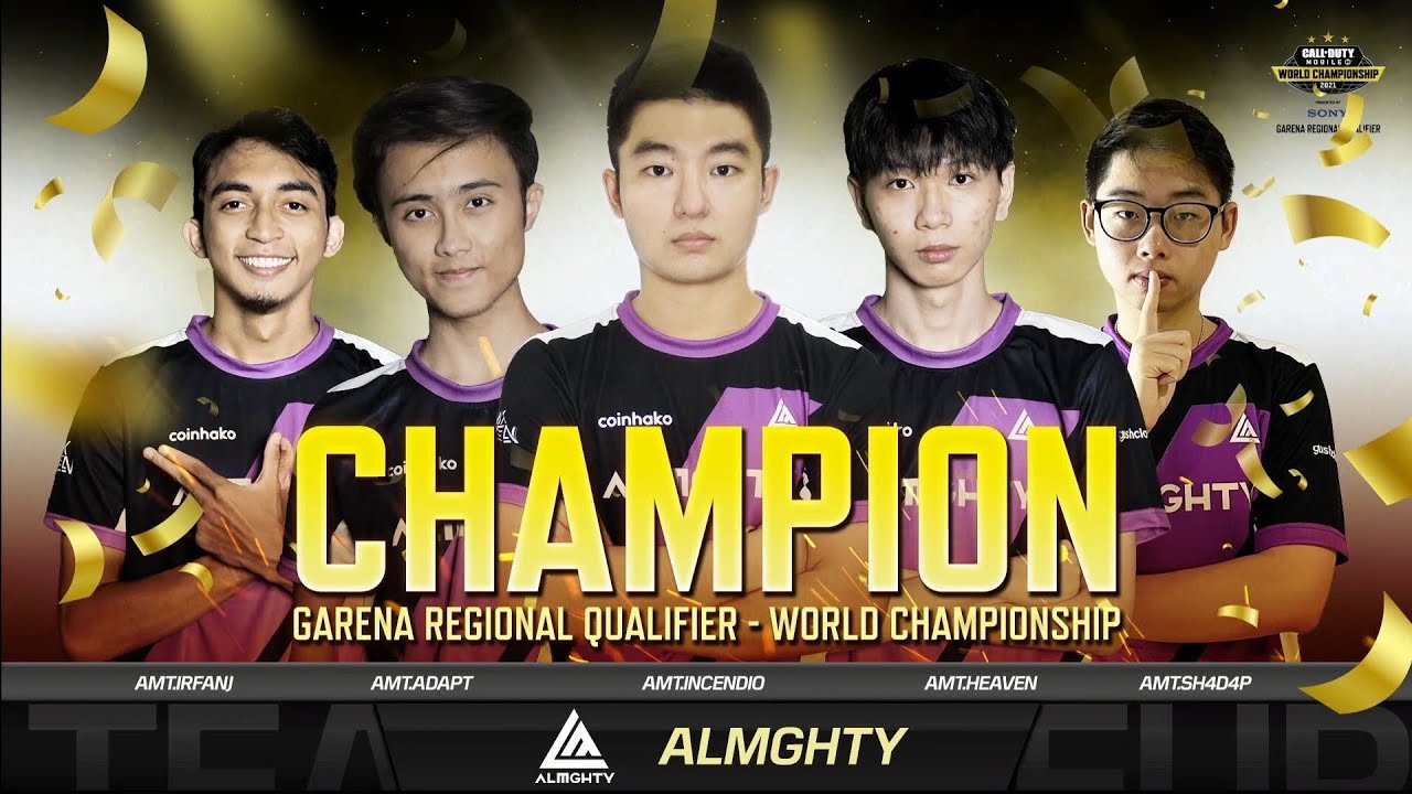 Grand Final ALMIGHTY vs DUNIA GAMING | 3-1 | CODM Garena Champion 2021 -