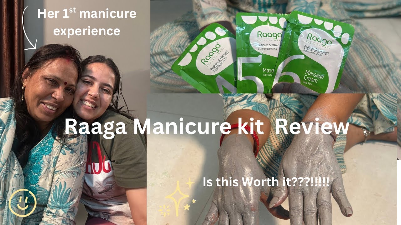 We Tried the Raga Mani-Pedi Kit for the FIRST Time… Didn’t Expect THIS! 😳💅 | moretokhushi01 