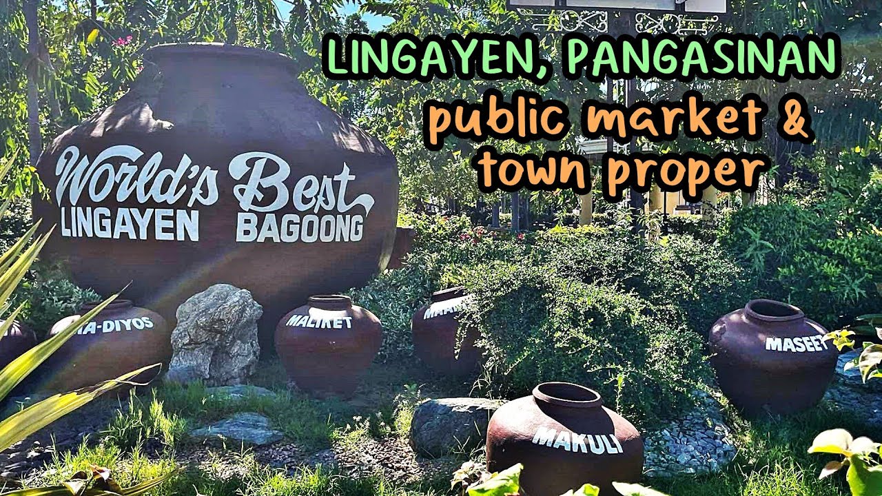 Lingayen Town Proper & Public Market Palengke Walking Tour 🐟 World’s Best Bagoong fermented fish