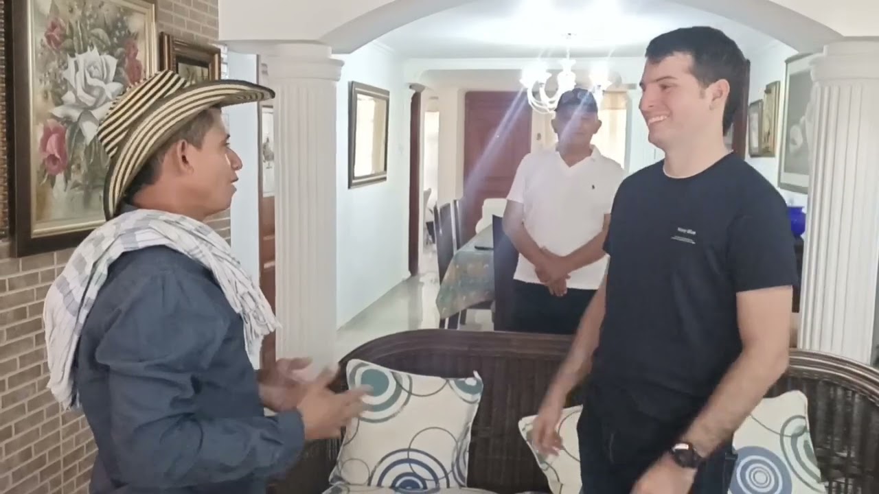 Grato encuentro con Jorge Antonio Hijo de el El Maestro Jorge Oñate
