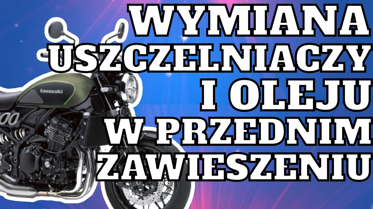 Serwis przedniego zawieszenia. Suzuki Marauder GZ 125