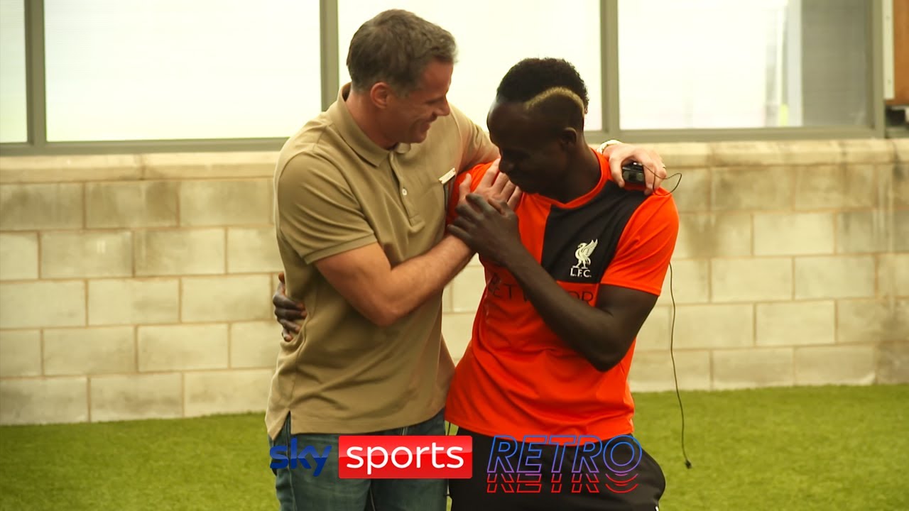 When Jamie Carragher met Sadio Mane