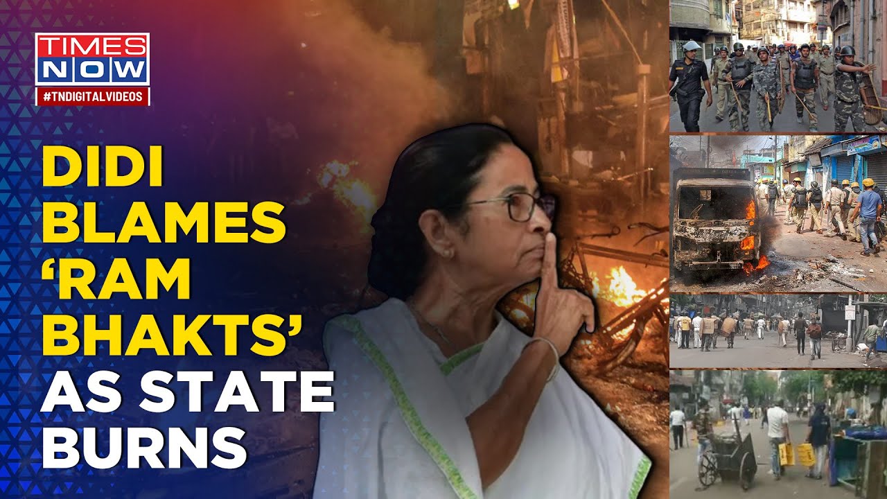 Ram Navami Violence In West Bengal: Times Now Reporter Injured As State Burns, Didi Blames BJP