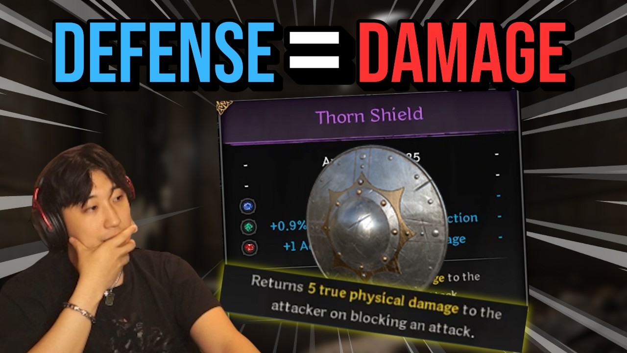 Thorn Shield Fighter is an ABSOLUTE UNIT | Dark and Darker