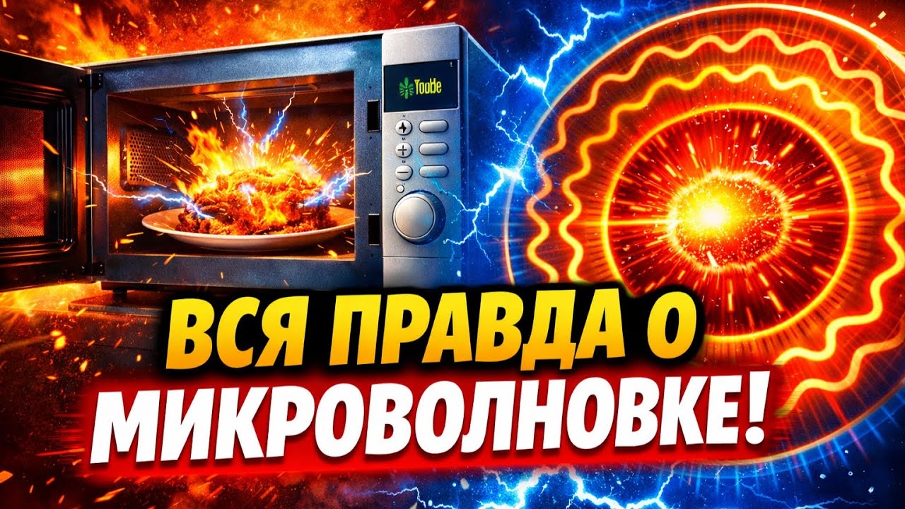 ⚡ Как МИКРОВОЛНОВКА греет еду / Физика, которую мы используем каждый день