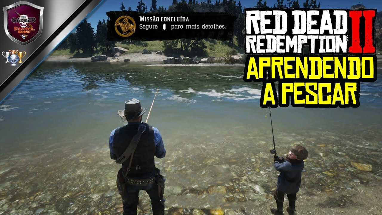 Red Dead Redemption 2 | Aprendendo A Pescar - Ouro