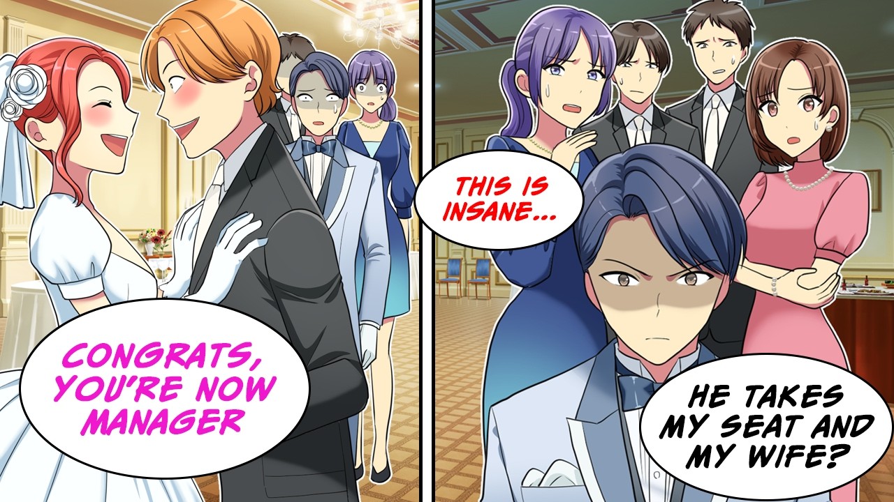 [Manga Dub] My wife's affair came out at our wedding, then nobody showed up at work...!? [RomCom]