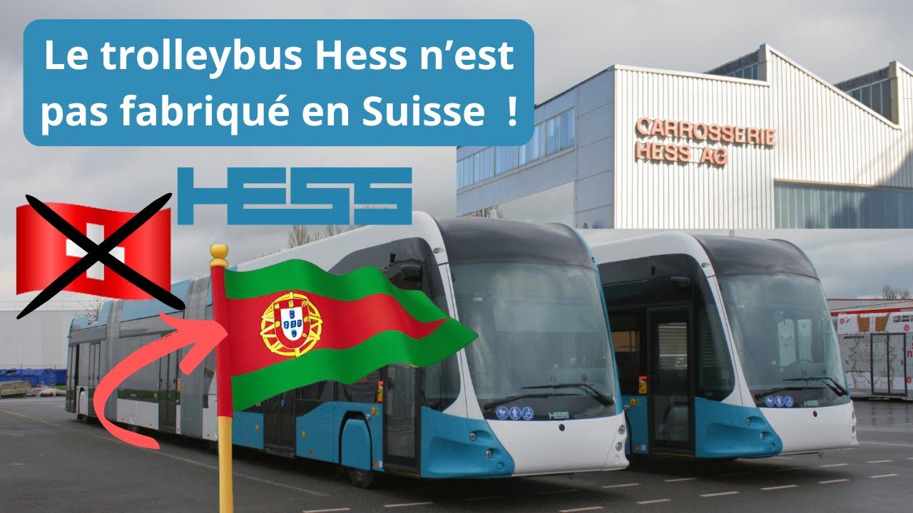 TROLLEYBUS de NANCY : SECRETS de fabrication AU PORTUGAL (ce que ça change !)