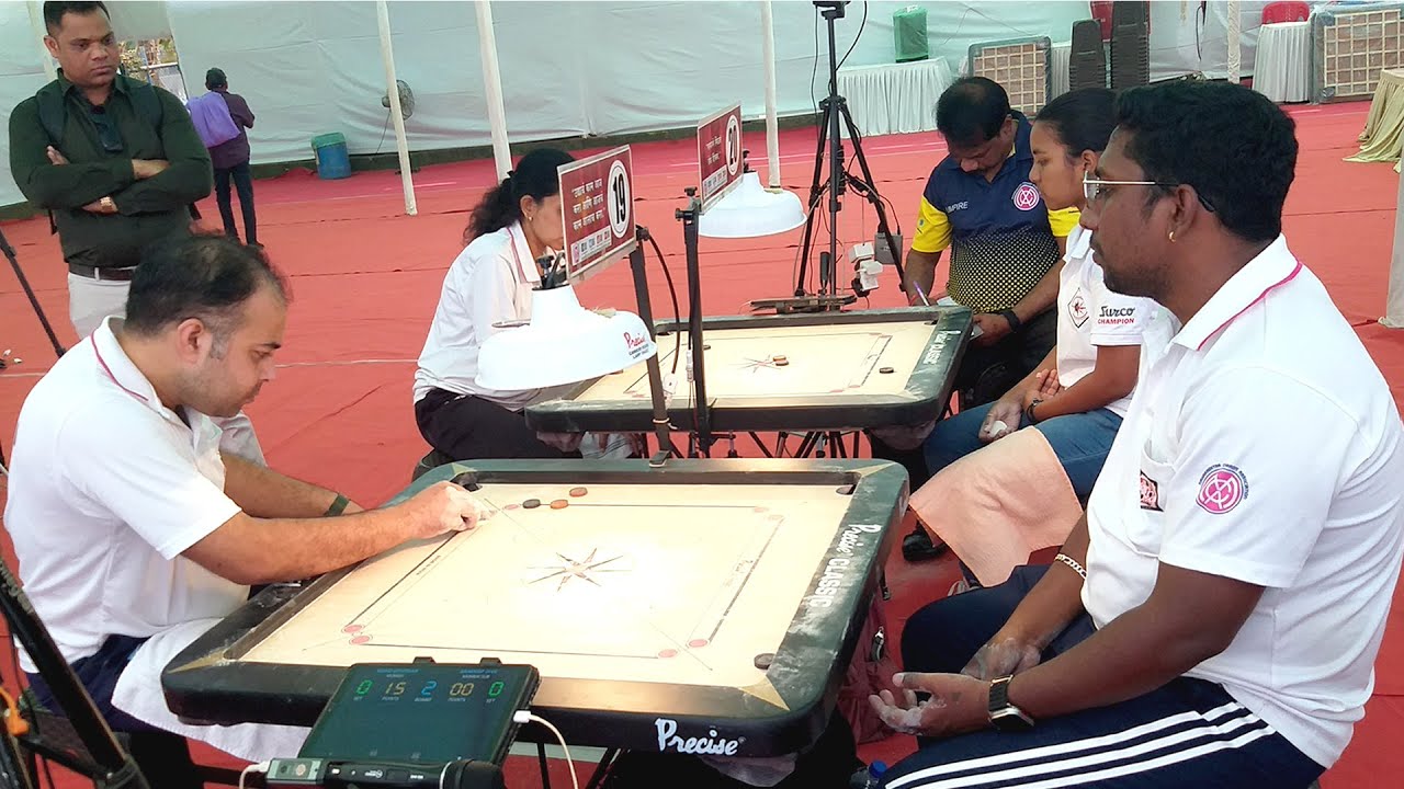 MCA Carrom LIVE : Mohd Ghufran (Mumbai) vs Sandeep Dive (Mumbai-Sub) - 5th/6th Place