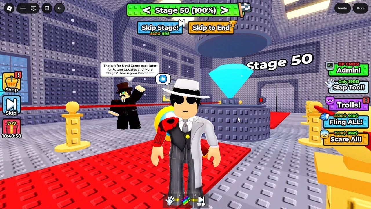 Roblox IQ BANK ESCAPE Walkthrough (All Stages)