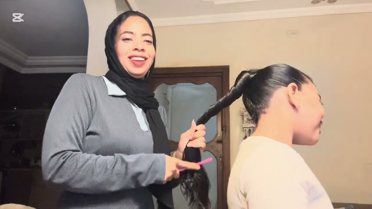 روتين شعر روبانزل 😍