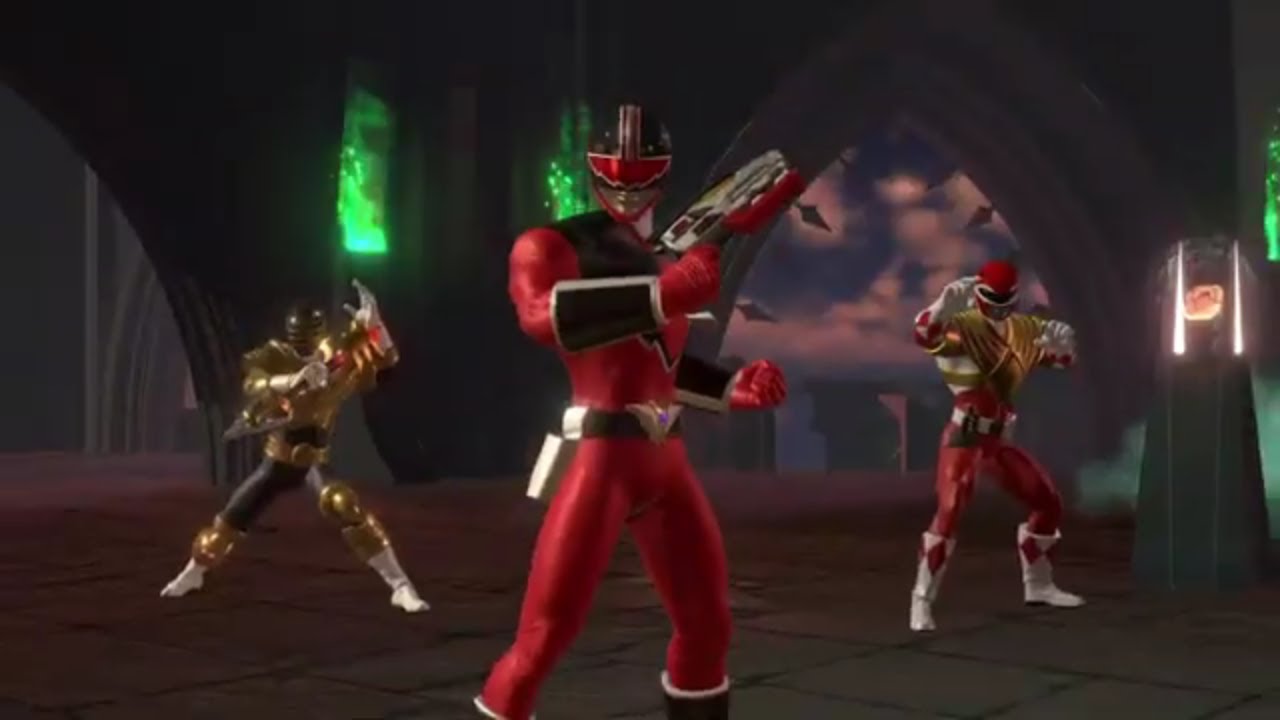 Power Rangers - Battle for The Grid Eric Myers,Trey,Jason In Arcade Mode