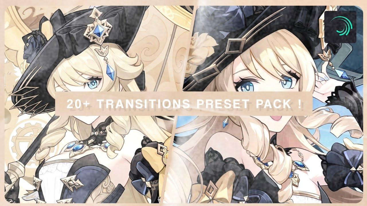 20+ Transitions Preset Pack | alight motion ✿
