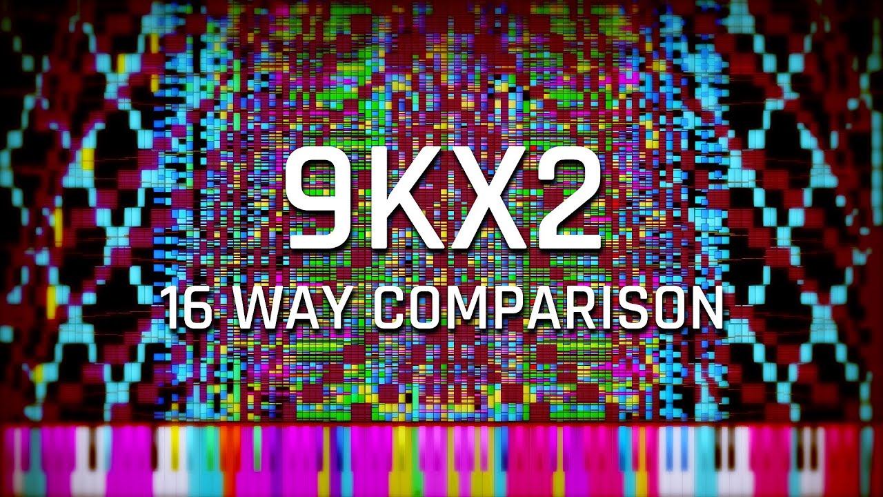 [Black MIDI] 9KX2 / 16 Way Legit Run Comparison