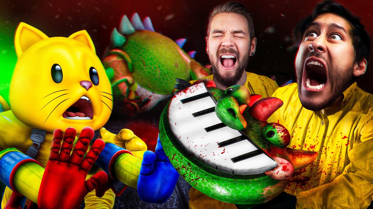YOUTUBERS REACT To PIANOSARUS Death! [Poppy Playtime Chapter 4]