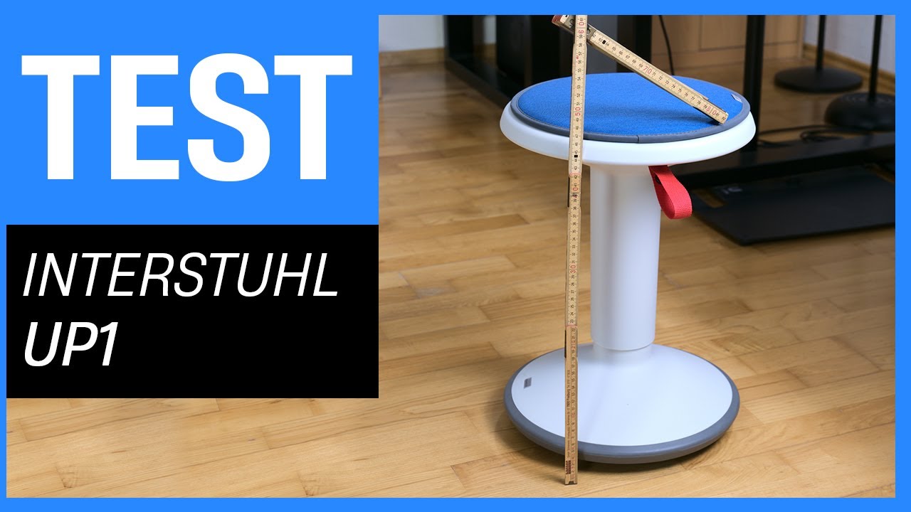 Interstuhl UP Sitzhocker im Test (UPis1) - Fitness-Hocker gegen Rückenprobleme