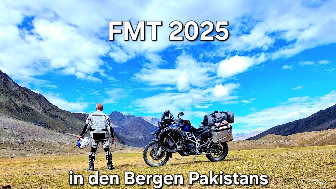In den Bergen Nordpakistans, Motorradreise