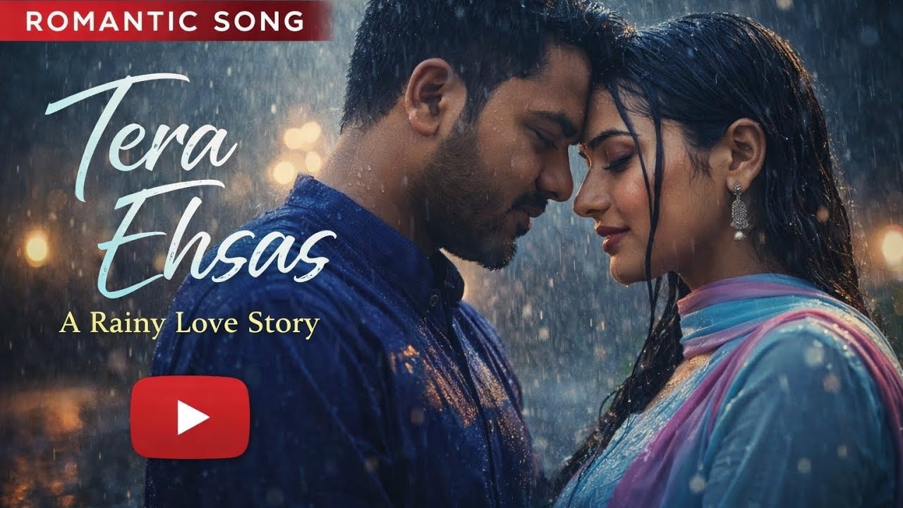 Tera Ehsaas – A Rainy Love Story | #happyvalentine'sday #aivideo 